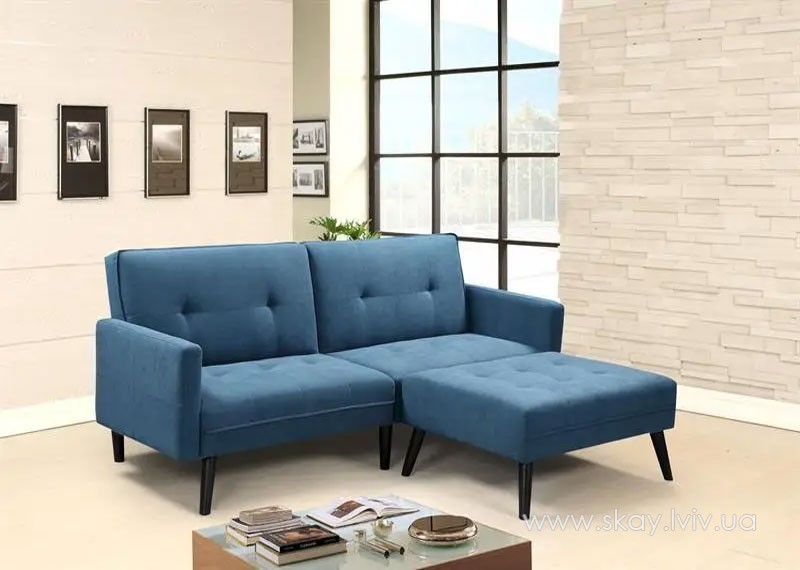 Сучасний кутовий диван із спальною функцією